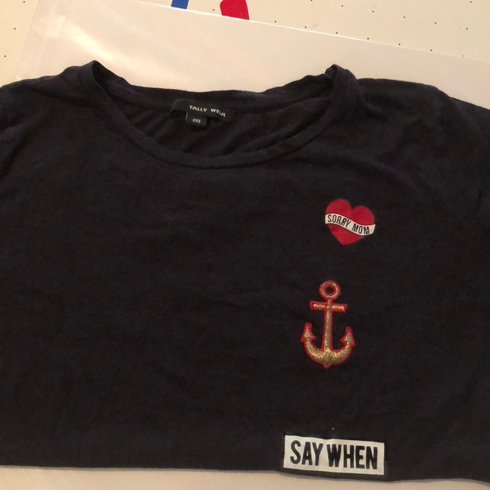 Tally weijl patch tee